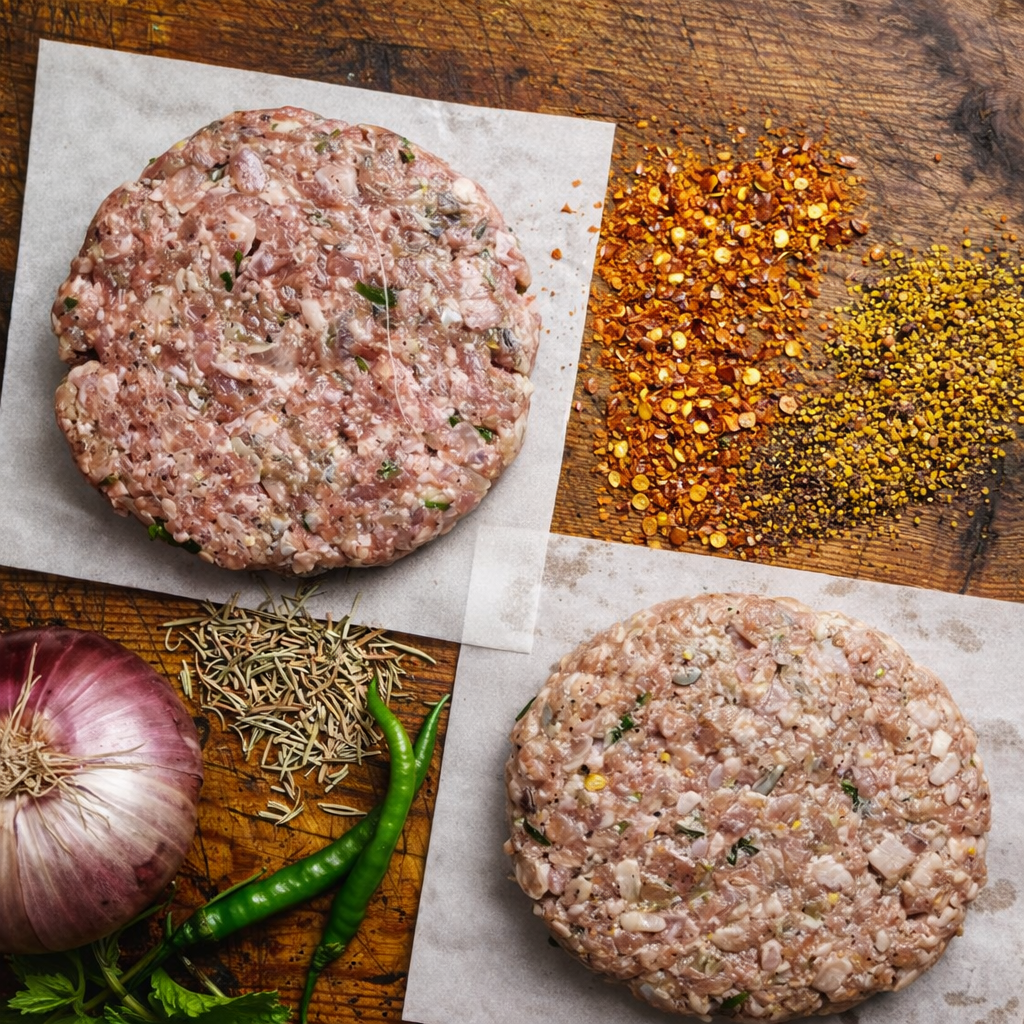 Lamb Burger 500 Gm