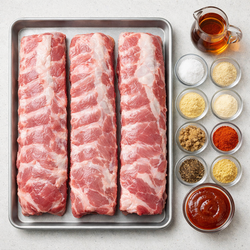 Baby back ribs 500 Gm