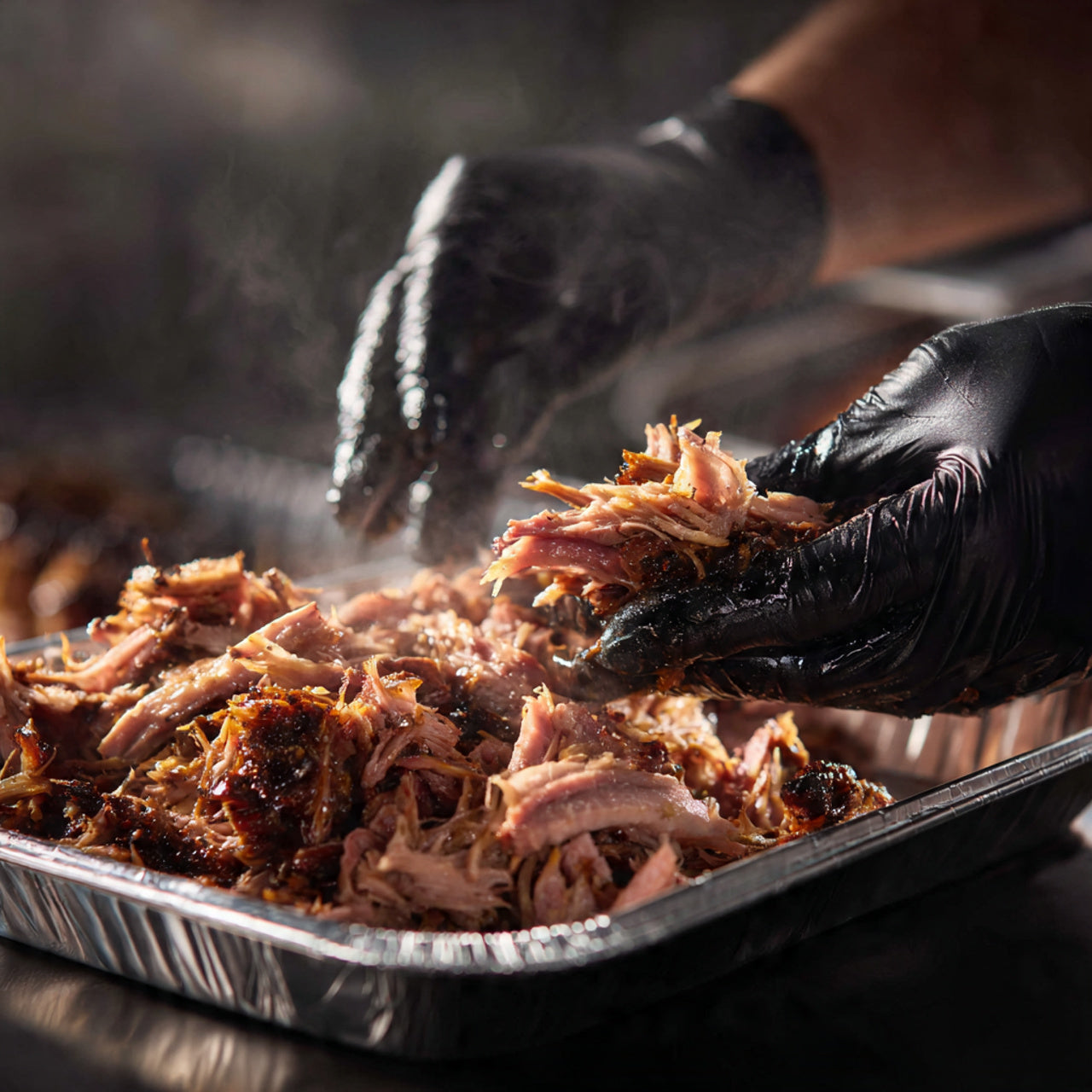 Smoked Pulled Pork 500 Gm