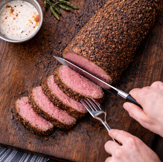 Crusted Loin Roll 500 Gm