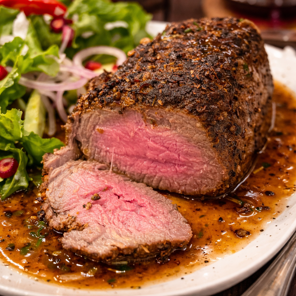 Crusted Loin Roll 500 Gm
